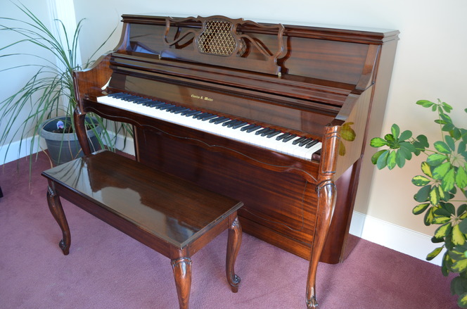 2003 Charles R Walter console piano. STUNNING! - Upright - Console Pianos